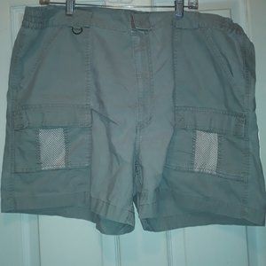 Hook&Tackle mens kakhi shorts size 42